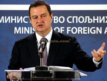 Ngoại trưởng Serbia Ivica Dacic.